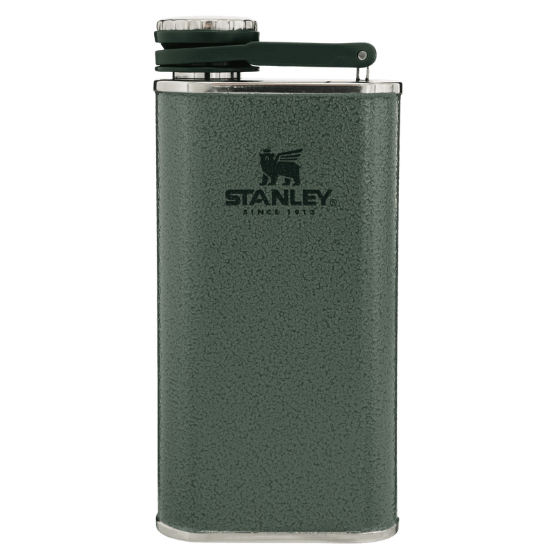 Stanley Classic Easy-Fill Wide Mouth Flask 0.23L Hammertone Green