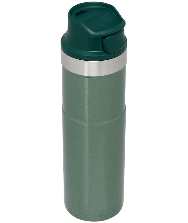 Stanley Classic Trigger-Action Travel Mug 0.47L Green Hammertone