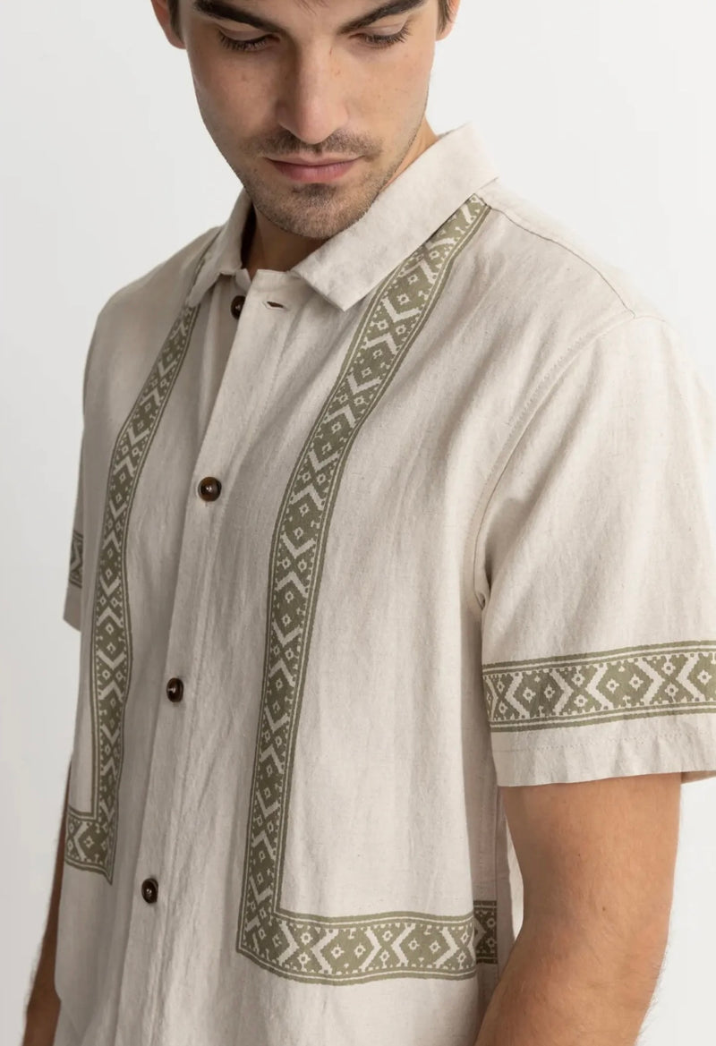 RHYTHM Camisa Border