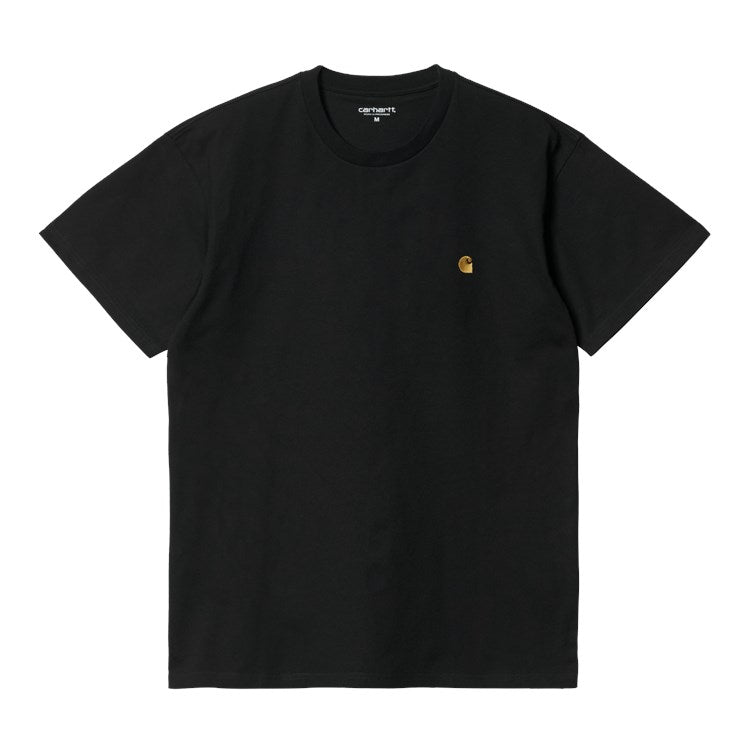 CARHARTT WIP S/S Chase T-Shirt Black / Gold