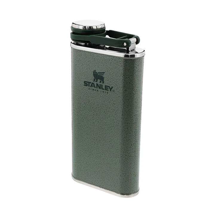 Stanley Classic Easy-Fill Wide Mouth Flask 0.23L Hammertone Green