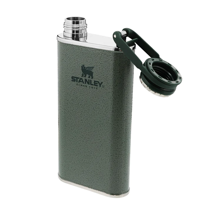 Stanley Classic Easy-Fill Wide Mouth Flask 0,23L Verde Hammertone