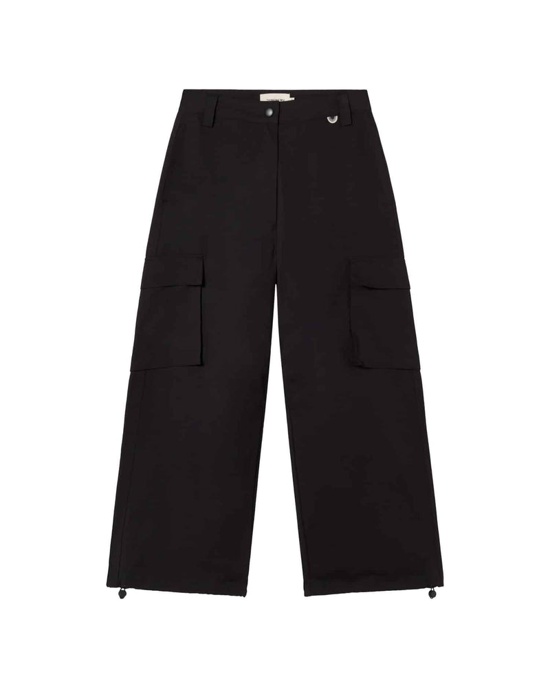 THINKING MU Black Val Pants