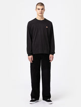 DICKIES LS Mapleton Tee Black