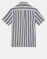 Camisa Akleon S/S Stripe Bright Cobalt