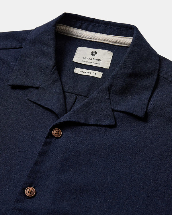 Camisa Akleo S/S Cot/Linen