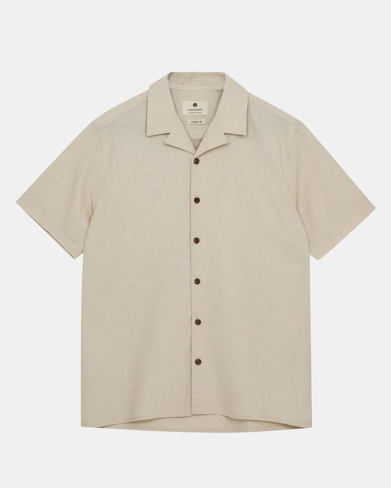 Camisa Akleo S/S Cot/Linen