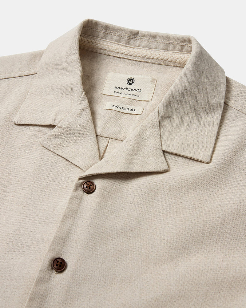 Camisa Akleo S/S Cot/Linen