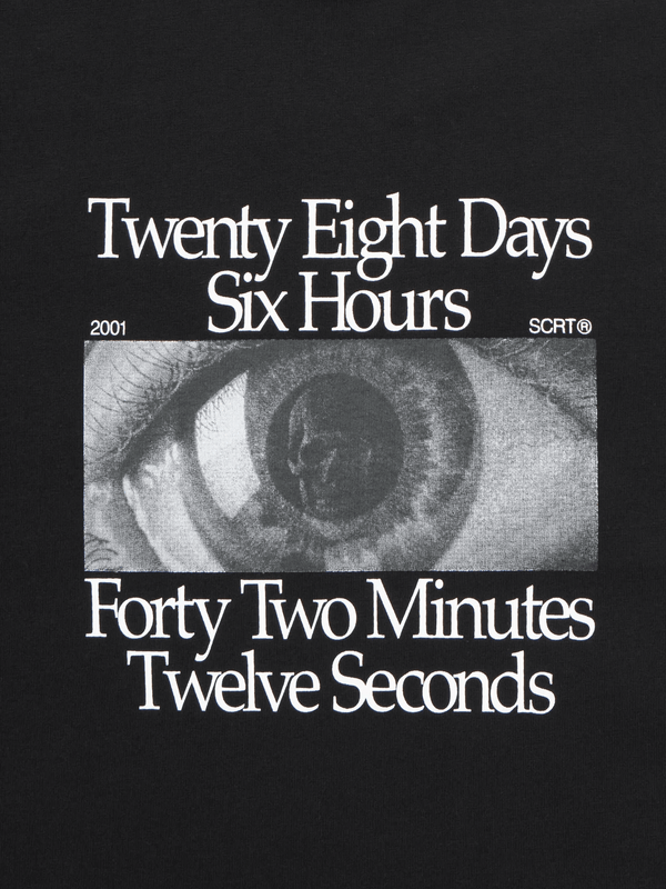 SCRT Twenty Eight Days T-Shirt Black