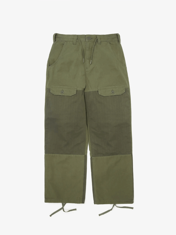 SCRT 2-Tone Cargo Trousers Green