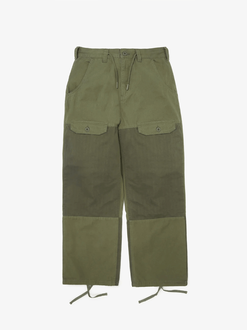 SCRT 2-Tone Cargo Trousers Green