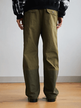 SCRT 2-Tone Cargo Trousers Green