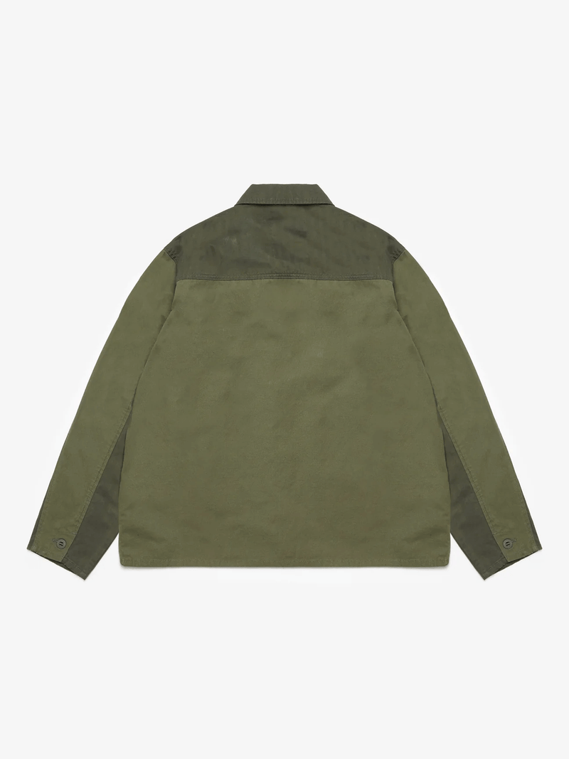 SCRT 2-Tone Cargo Overshirt Green