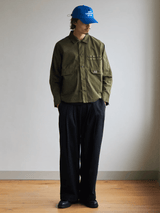 SCRT 2-Tone Cargo Overshirt Green