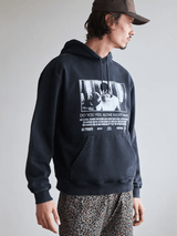 SCRT Portal Hoodie Pigment Dyed Black