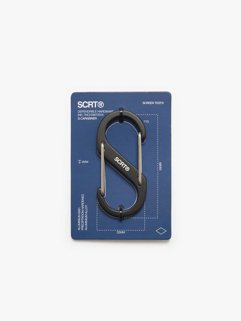 SCRT S Carabiner Black