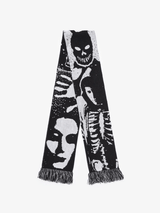 SCRT Donnie Scarf Black White