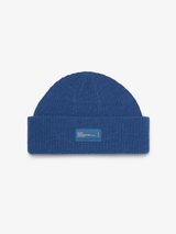 SCRT Recycled Wool Beanie Blue