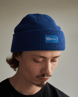 SCRT Recycled Wool Beanie Blue