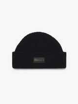 SCRT Recycled Wool Beanie Black