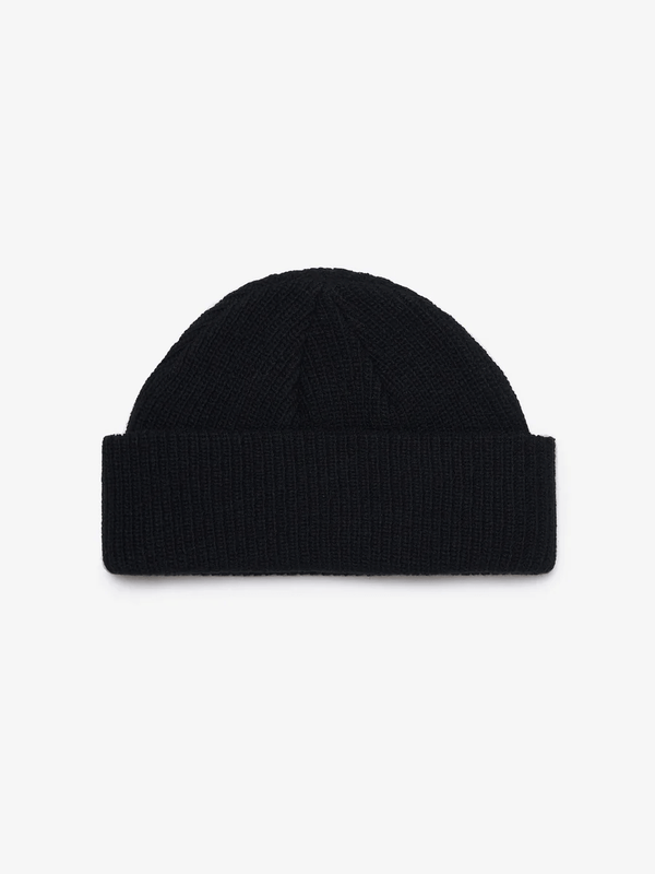 SCRT Recycled Wool Beanie Black