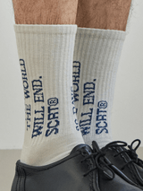 SCRT Twenty Eight Days Socks Off White