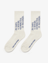 SCRT Twenty Eight Days Socks Off White