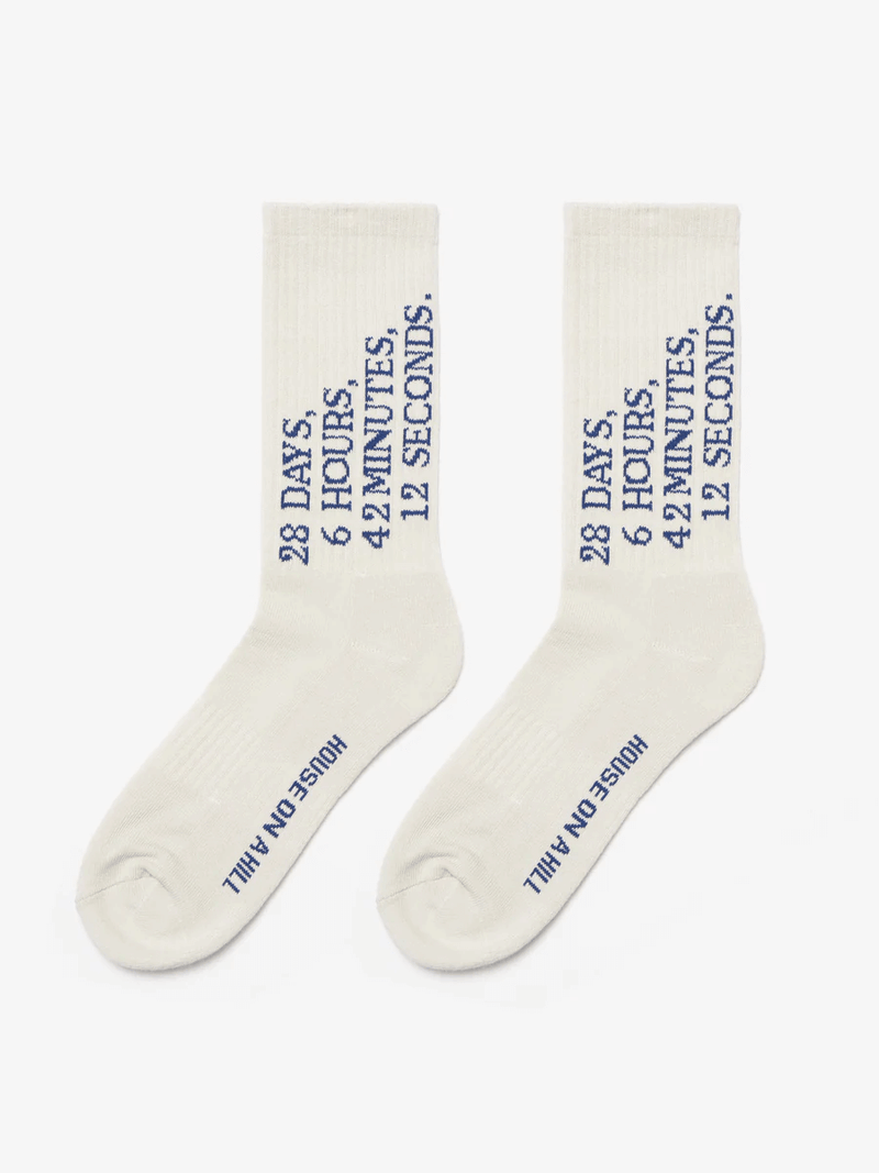 SCRT Twenty Eight Days Socks Off White