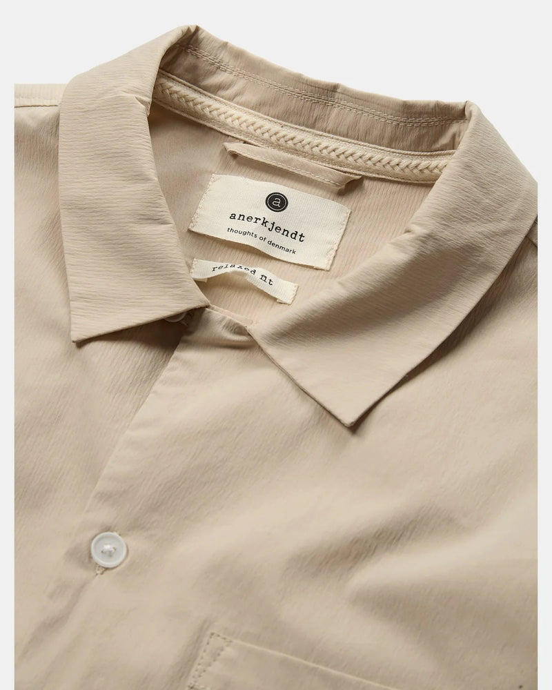 Camisa Akkurt S/S Placket Detail