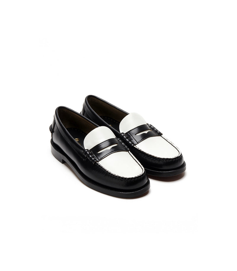 SEBAGO Mocasines Classic Dan Loafer Woman 987 Black-White