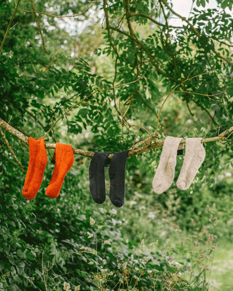 PEREGRINE Wool Boot Socks Orange