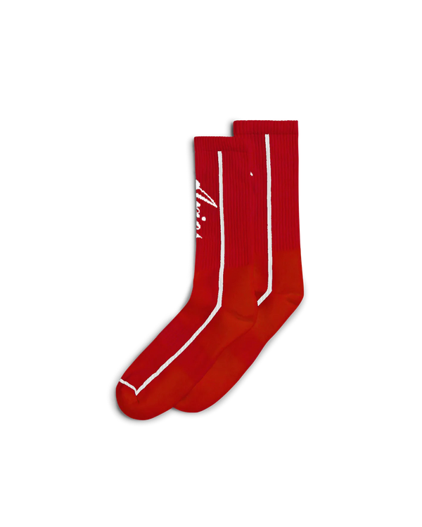 ARIES Cola Socks Red