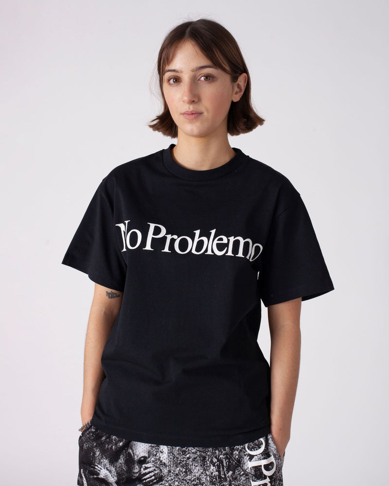 NO PROBLEMO SS Tee Black