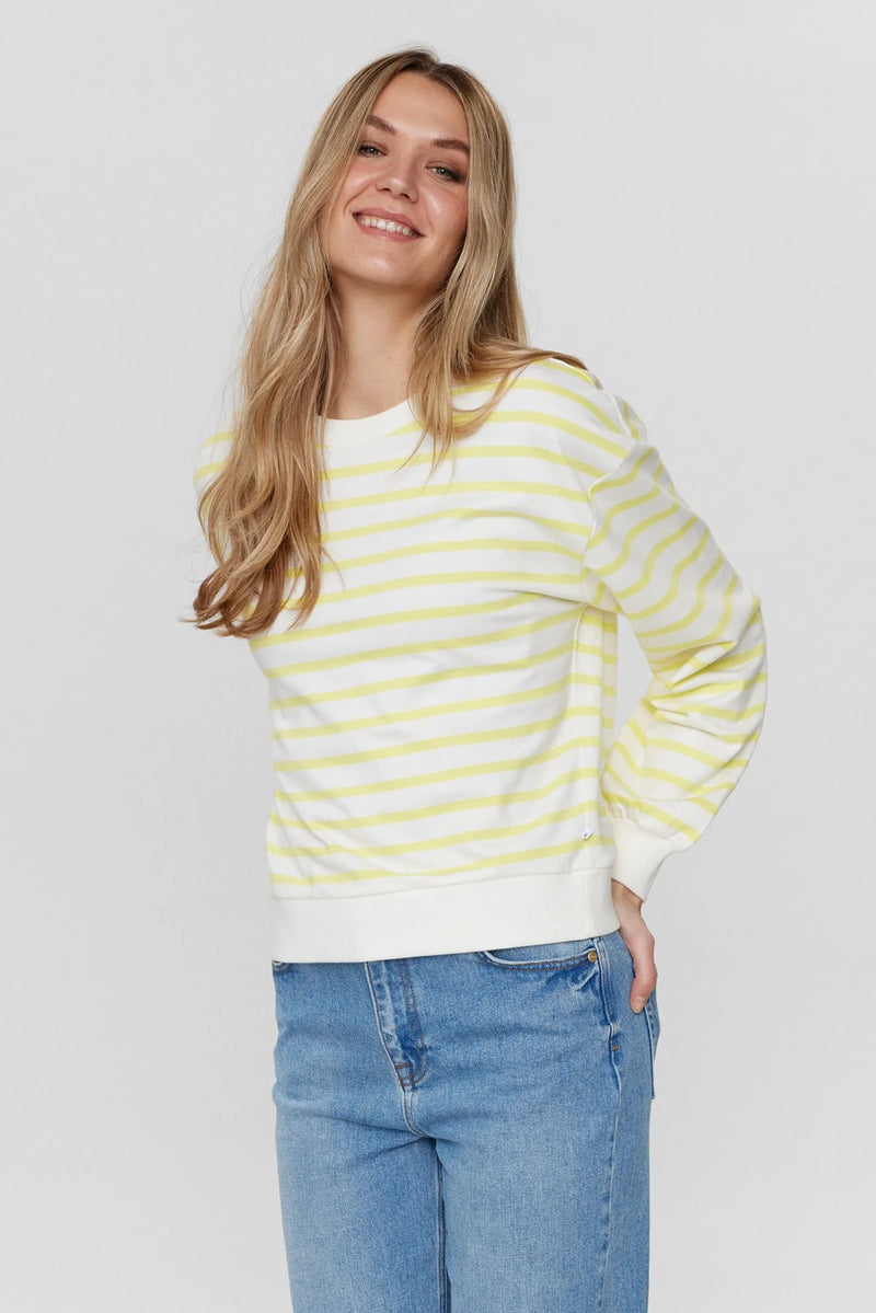 NÜMPH Numyra Stripe Sweat