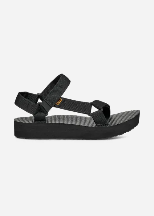 W Midform Universal Black Sandal