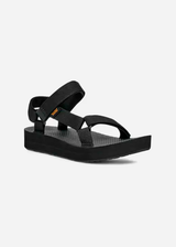 W Midform Universal Black Sandal