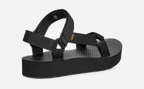 W Midform Universal Black Sandal