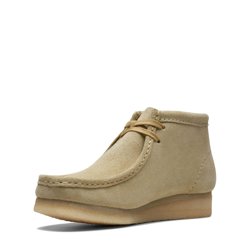 CLARKS ORIGINALS Wallabee Boot (M) Maple Suede