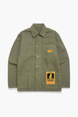 Canvas Coverall Jacket Olive