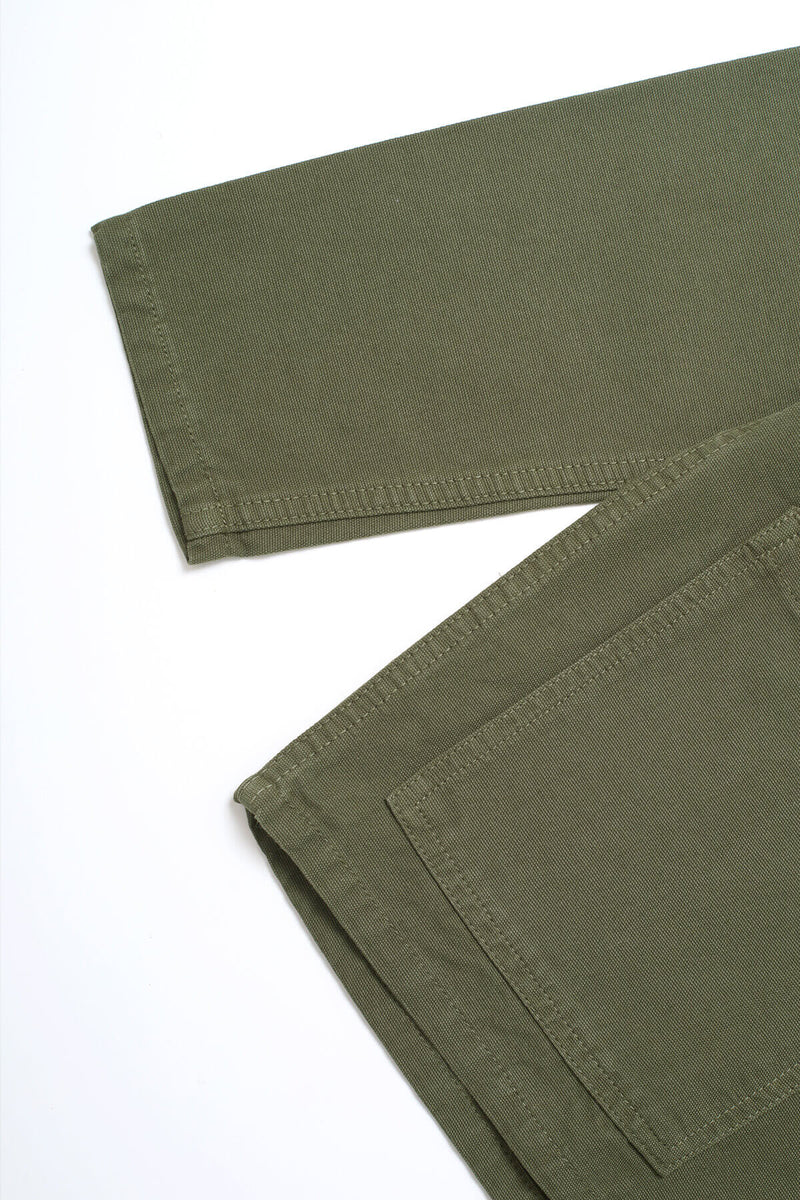 Canvas Coverall Jacket Olive