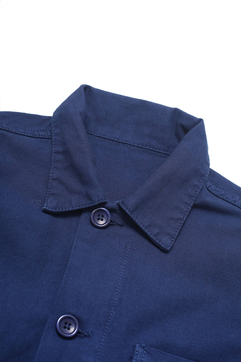 Canvas Coverall Jacket Navy