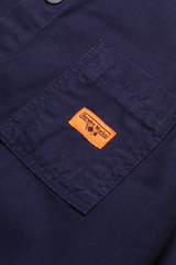 Canvas Coverall Jacket Navy