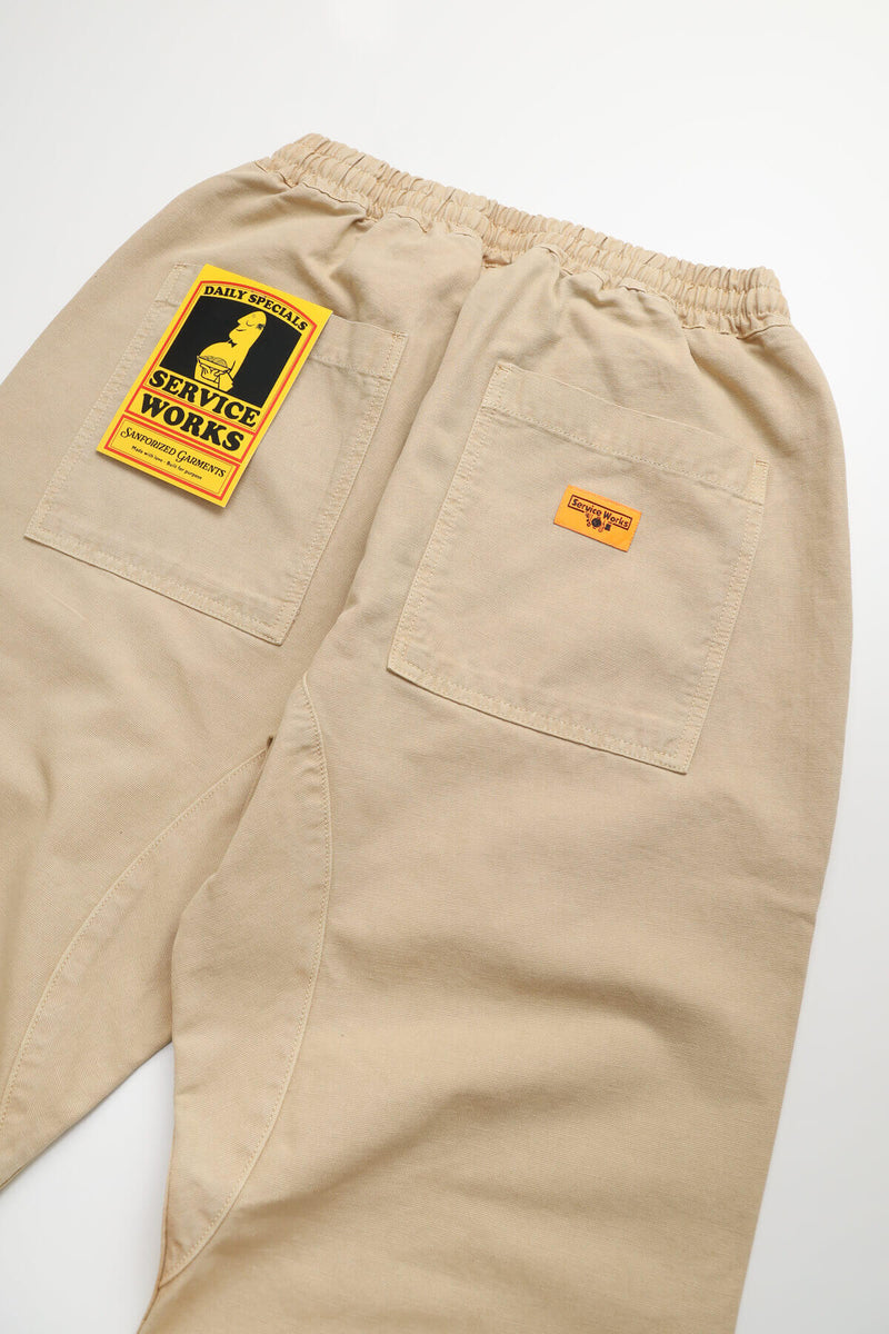 Canvas Chef Pants Khaki