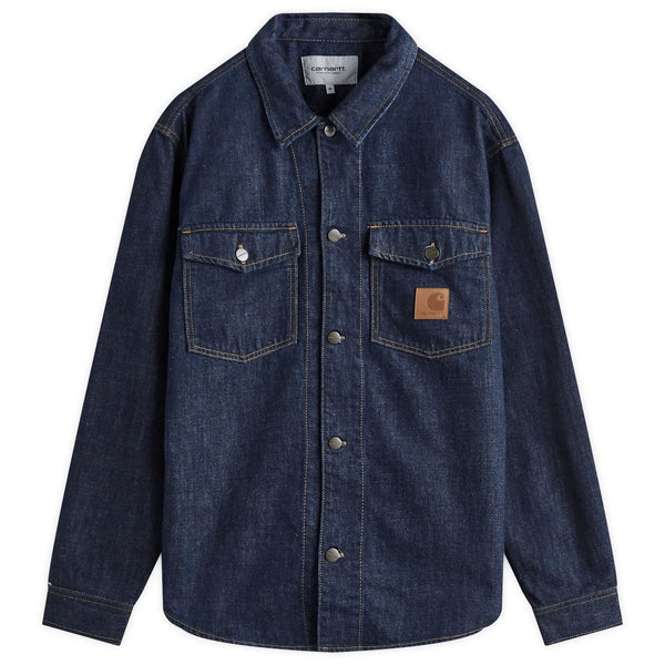 CARHARTT WIP Lincoln Shirt Jac Blue (rinsed)