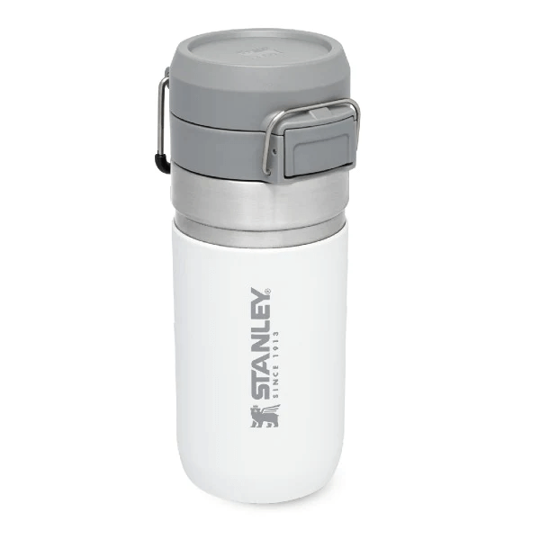 Stanley Quick Flip Water Bottle 0.47L White