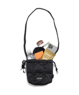 TAION Draw String Down Bag Small  Black