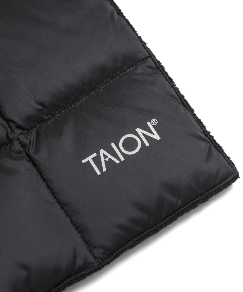 TAION Basic Down Scarf Black