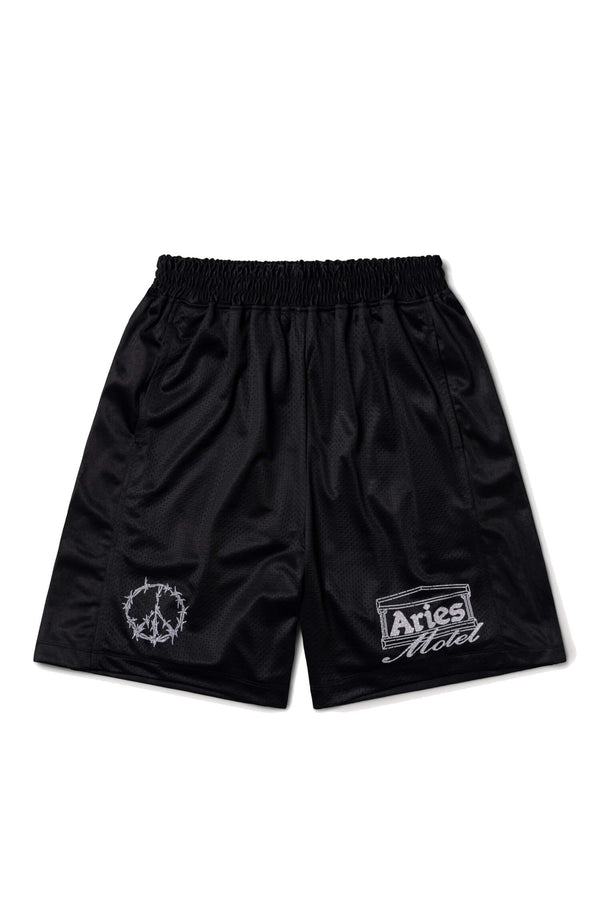 ARIES Ramscape Airtex Shorts Black