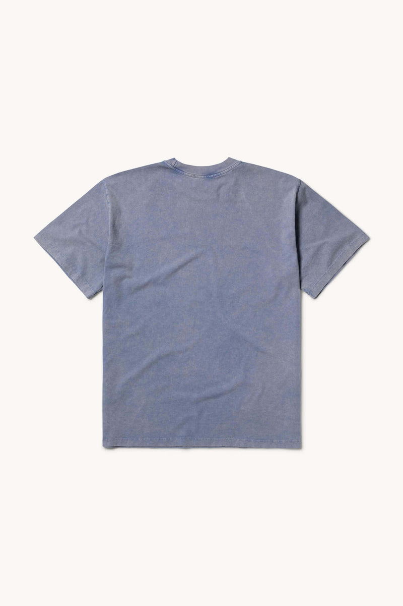 ARIES Aged Ancient Temple SS Tee Blue