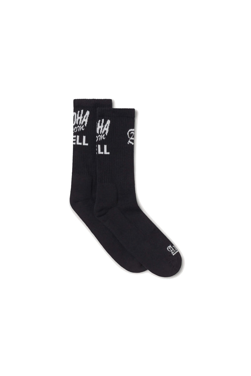 ARIES Aloha From Hell Socks Black